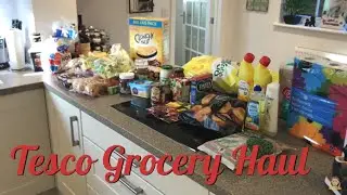 TESCO GROCERY HAUL AND MEAL PLANNING | Vlogmas