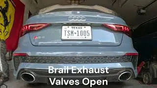 2024 Audi RS3 Grail Exhaust