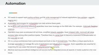 Role of Automation in 5G