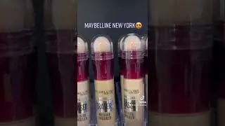 MAYBELLINE NEW YORK✨ Foundation and Concealer😍 #beauty #concealer #maybelline #foundation #makeup