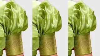 New trending puff blouse sleeves design | puff blouse baju modern design |#new #trending #puff #baju