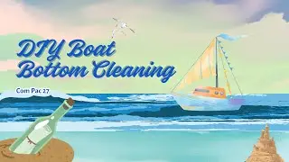 How to Clean a Sailboat Bottom | DIY Hull Cleaning for Cruisers
