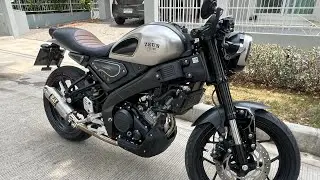 DJI NEO and XSR155 กับนักบินฝึกหัด EP1-Y #DJINEO #XSR155 #zeuscustom #Yoshimura #pirelli  #Lung_Jack