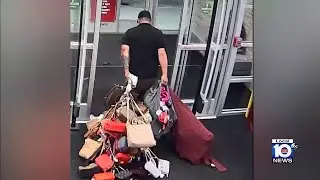 Police officers arrest man accused of Hialeah store burglary
