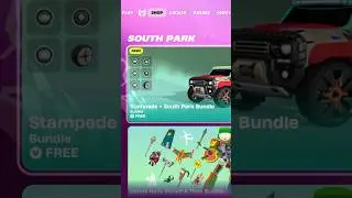 Fortnite Stampede South Park Car Body Item Shop!