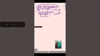 3✓93✓9......maths magic,repeatedcube root#maths#shorts