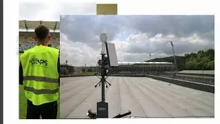 Counter UAV system SafeSky protected UEFA EURO U21 football stadium during championship matches