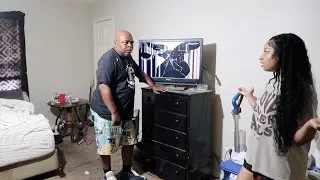 BROKEN TV Prank On My Uncle!! *HEATED* 😡