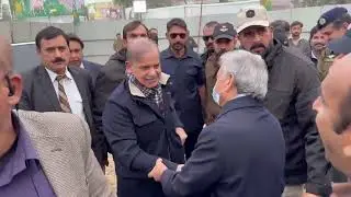 President PMLN Shehbaz Sharif has reached Jalsa Gah in Sheikhupura.