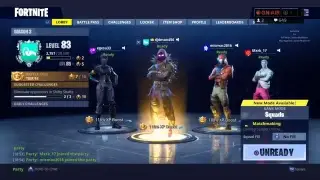 Fortnite Livestream sub for sub new Raven skin //300+ Wins//lvl 75+//8000+ Kills