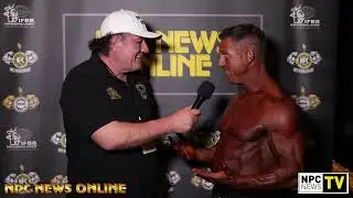 2023 NPC North American Championships Classic Physique 50 Overall Winner Brent Smith