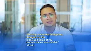 Client Staff Testimony of Remote Philippines | Calvin