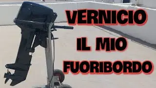Ho verniciato il mio motore fuoribordo