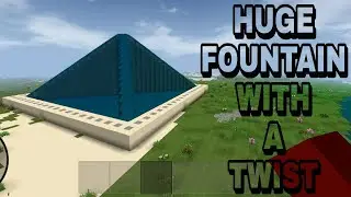 HUGE FOUNTAIN WITH A TWIST | Mini Block Craft Idea