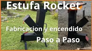 Estufa Rocket, Fabricaci&oacute;n y Encendido Paso a Paso. #tutorial #camping #outdoors #diy