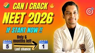 Can I crack NEET 2026 if start now ? 🤔 #neet2026 #neetmotivation 