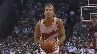 Craig Ehlo (17pts) Comes Alive After Melee (1994 First Round Game 2)