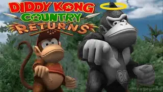 World 6 Diddy Only All KONG Letter Donkey Kong Country Returns
