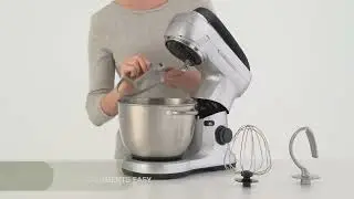 Stand Mixer, 12 Speed, 5.5 Quart Stainless Steel Bowl, Chef&rsquo;s Whisk, Mixing Paddle, Dough Hook,