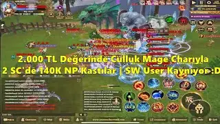 4DarkWolf | They Spent 140K NP in 2 SC with a 2,000 TL Worth of Culluk Mage Char! | Nowa Online