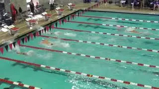 2020 GCU Swimming and Diving UNLV 100Fly Elias, Jake