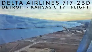 Delta Airlines 717-2BD [N955AT] Detroit to Kansas City | Flight