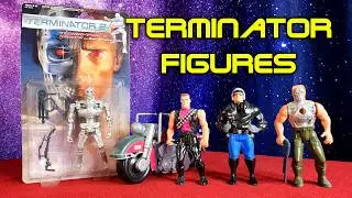 1991 Terminator 2 KENNER Action Figures Review