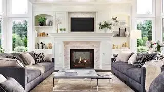 American Hearth Tru Flame Technology Direct-Vent 40-in See-Through Fireplace