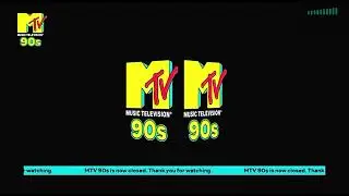 MTV 90s - Pełne zakończenie nadawania (testcard) (01.01.2026)