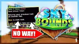 Welcome BACK to SKYBOUNDS.. (Minecraft SkyBlock #1)