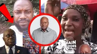 Video🔥Mahama 3rd Term: Market Women Thr3aten NAK3d Demo if refuses | Ghanaians Challenge NPP Words