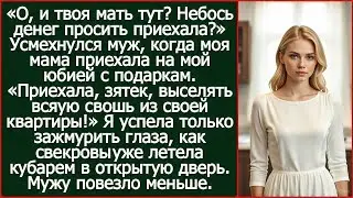 Приехала, зятек, выселять всякую вошь из своей квартиры! Объявила моя мама мужу и свекрови.