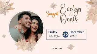 SANGEET || EVELYN &  DENIS || 26.12.2025 || LIVE STREAMING ||