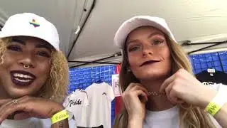 Dallas Pride 2019 Selling Shirts as Vendors Fair Park Texas