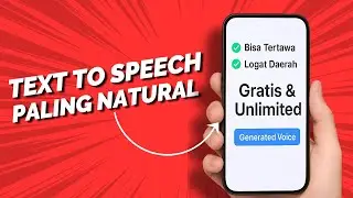 NGGAK ADA LAWAN‼️ Text to Speech Indonesia Terbaik, Gratis & Unlimited!