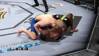 Jogando UFC DEMO