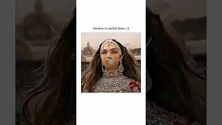 women in period films❤️ #deepikapadukone #priyankachopra #bollywood #viral #ytshorts
