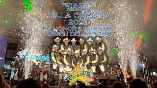 Banda Escuadra  la ley de las bandas, en Fiestas patronales 2023 Villa Corona, Jalisco.