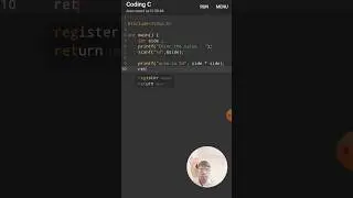 #2 C language practice || find area of square in c programing #shorts