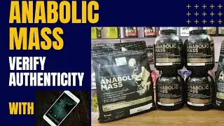 How to verify Authenticity of Anabolic Mass | check Originality of supplements with mobile | Pak