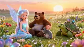The Star Garden 🌙 Bedtime Story for Kids | Fairies, Animals & Space