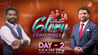 Greater Glory Conference | Prophet Kiran Ezekiel | Apostle Daniel David | Day 2