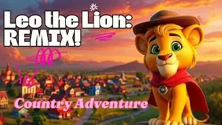 Leo the Lion Hits the Country Trail: Superhero Me Remix Song