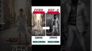 Zero vs Kgf chapter 2 movie comparison | Zero vs Kgf chapter 2 movie Box office collection