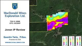 Обзор IP-модели Jovan 3D 2021, MacDonald Mines Exploration.