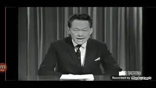 First Prime Minister of Singapore Lee Kuan Yew in Malay Speech | National Day Massage 1968