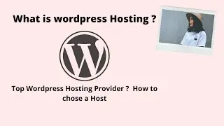 Best Hosting For WordPress WebSite