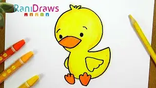 Cómo dibujar un PATO - FÁCIL - Paso a paso