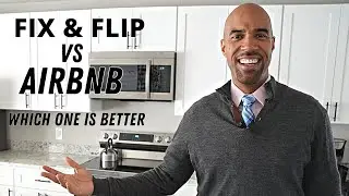 real estate fix and flip vs airbnb business-before and after-staging