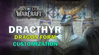 Dracthyr Customization  Barbershop - WORLD OF WARCRAFT DRAGONFLIGHT (BETA)